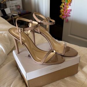 Jessica Simpson Beige Strappy Heels